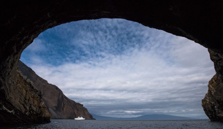 Seascape at Punta Vicente Roca, Galapagos Islands