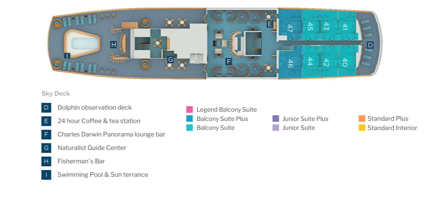Galapagos Legend - Sky Deck