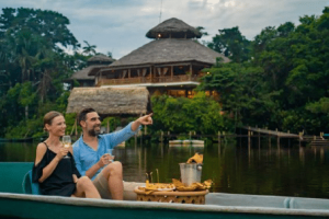 La selva Lodge - canoe Ride